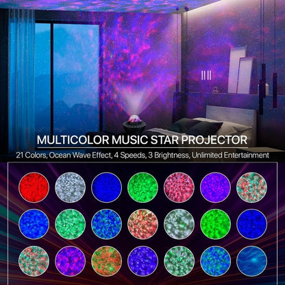 Galaxy Ocean Light Projector